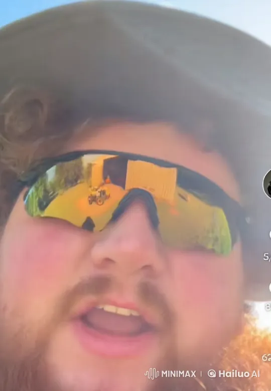 Man in Sunglasses Rushes to McDonald's – AI Generated Video | Hailuo AI