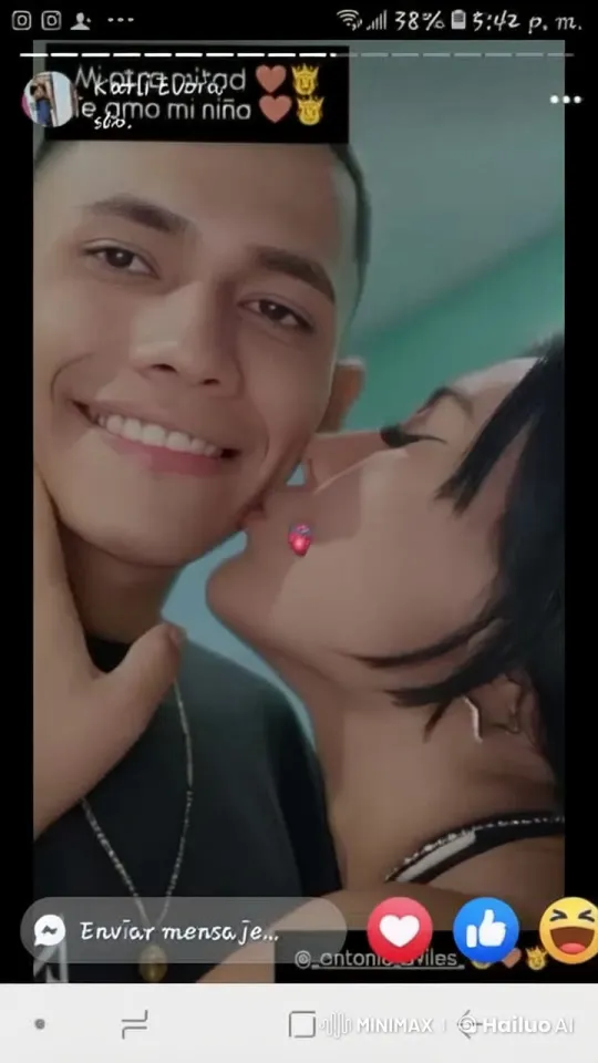 Affectionate Couple Sharing a Tender Moment – AI Generated Video | Hailuo AI