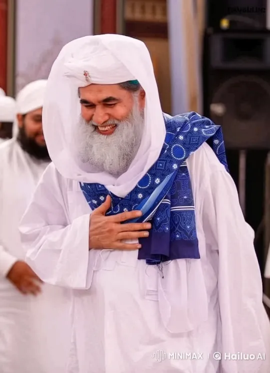 Gentle Man in White with Blue Scarf: Live2D Animation – AI Generated Video | Hailuo AI