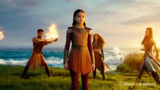 Elemental Harmony: Arya and Her Companions in Cinematic Splendor – AI Generated Video | Hailuo AI