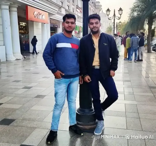 Young Couple's Romantic Moment in Urban Setting – AI Generated Video | Hailuo AI