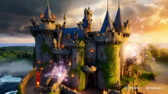 Mystical Scottish Castle: Enchanted Cinematic Experience – AI Generated Video | Hailuo AI