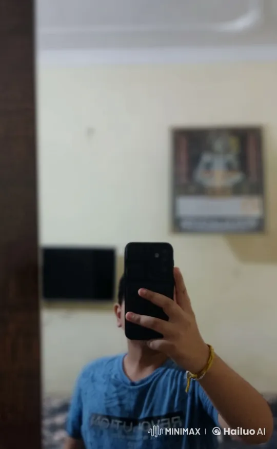 Live2D Animation: Person Takes Selfie with 'REVOLUTION' Shirt – AI Generated Video | Hailuo AI