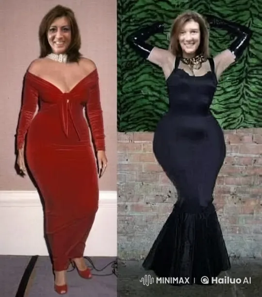 Woman Dances in Restrictive Tight Dress at Party – AI Generated Video | Hailuo AI