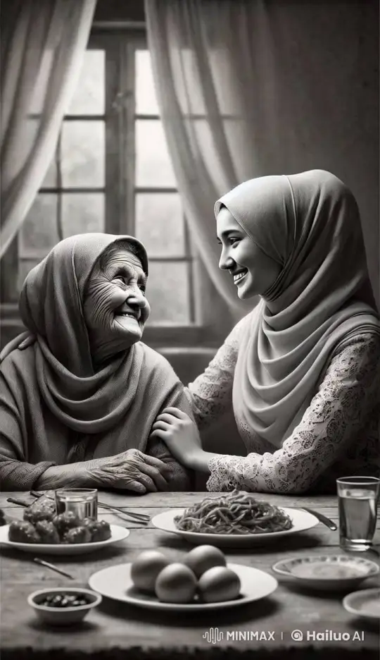 Intergenerational Bonding Over a Meal – AI Generated Video | Hailuo AI