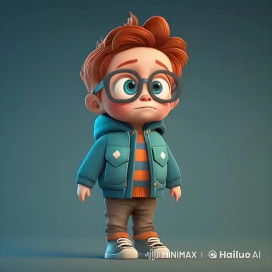 Red-haired Boy Joyfully Dancing – AI Generated Video | Hailuo AI