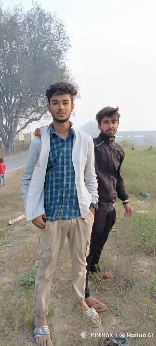 Affectionate Moment Between Two Young Men in Outdoor Setting – AI Generated Video | Hailuo AI