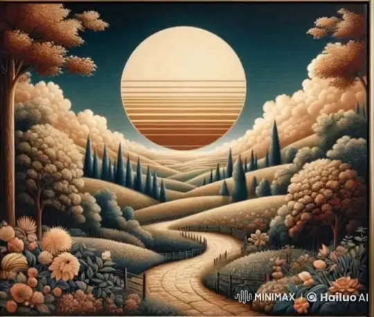 Realistic Enchanted Landscape with Sunlit Path and Gentle Breeze – AI Generated Video | Hailuo AI
