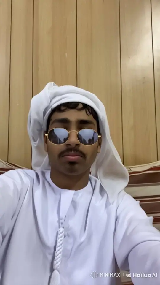 Young Man Smoking in Traditional Attire – AI Generated Video | Hailuo AI