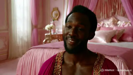 African Man Transforms into Emma Watson in High Aesthetic Film Clip – AI Generated Video | Hailuo AI