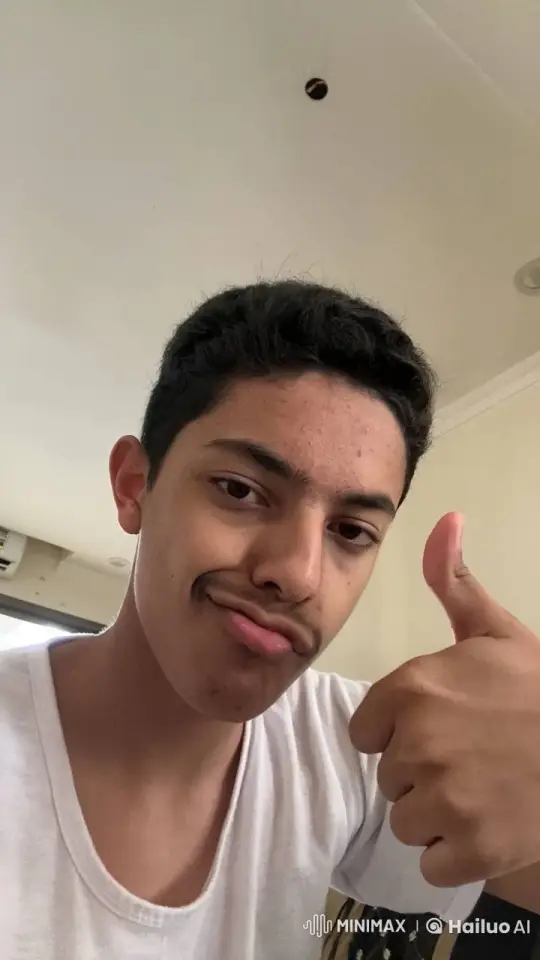 Young Man Smoking Casually Indoors – AI Generated Video | Hailuo AI