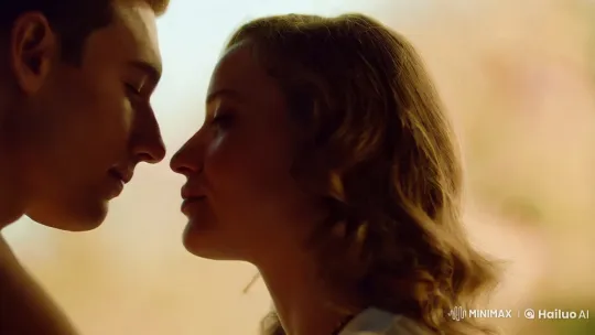 Intimate Embrace: A Cinematic Scene of Warm Affection – AI Generated Video | Hailuo AI