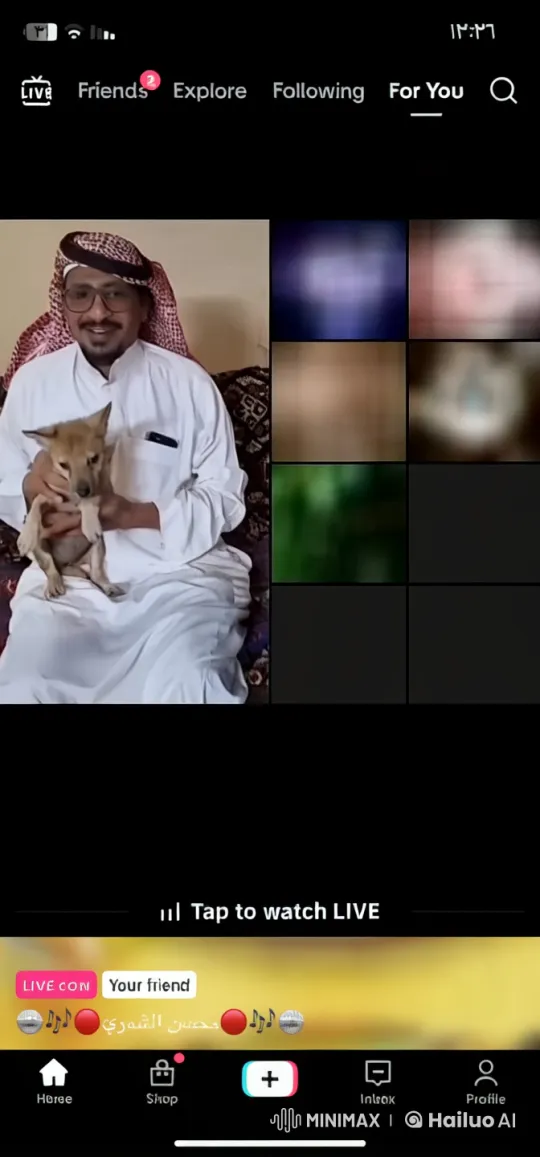 Traditional Man Relaxing with Dog and Cigarette – AI Generated Video | Hailuo AI