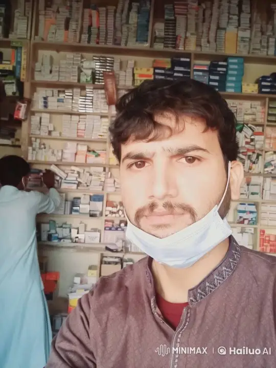 Masked Man and Worker Dance Playfully in Store – AI Generated Video | Hailuo AI