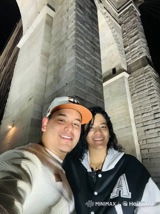 Young Couple Shares Affectionate Moment at Night – AI Generated Video | Hailuo AI