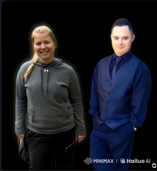 Live2D Animation of Two Characters Sharing a Passionate Kiss – AI Generated Video | Hailuo AI