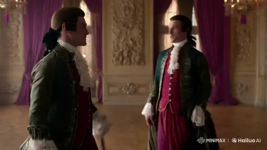 Aesthetic Period Ballroom Duel Captured in Artistic Detail – AI Generated Video | Hailuo AI