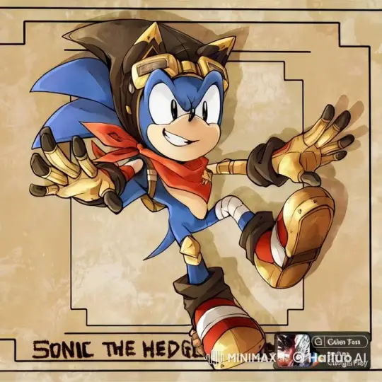 Sonic and Goku Meet in a Steampunk-Dojo Comedy – AI Generated Video | Hailuo AI