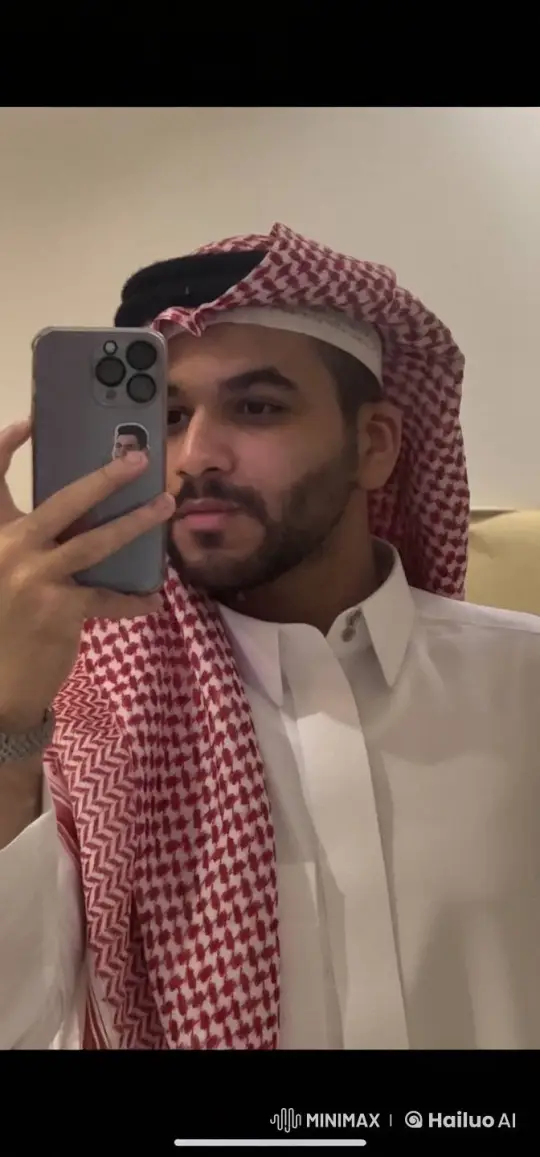 Man Smoking, Taking Selfie in Traditional Attire – AI Generated Video | Hailuo AI