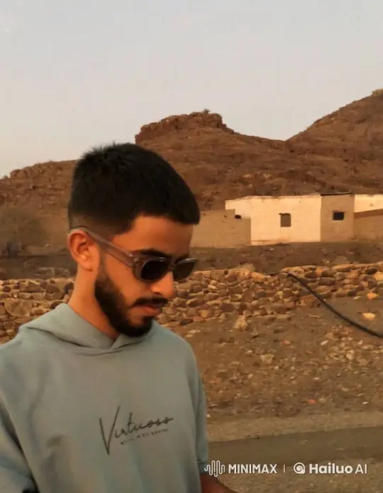 Young Man Smoking in Mountainous Landscape – AI Generated Video | Hailuo AI
