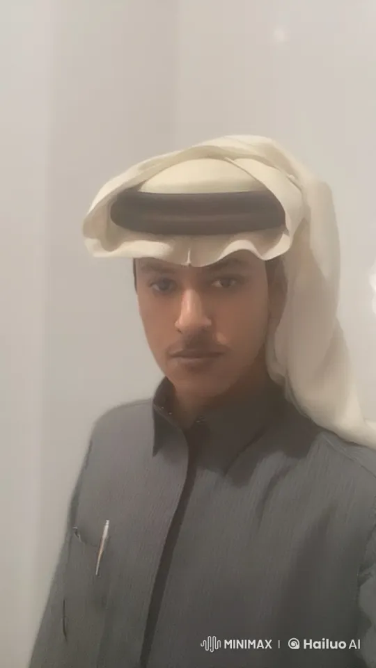 Traditional Attired Man Smoking Calmly – AI Generated Video | Hailuo AI