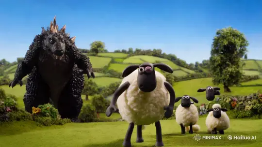 Shaun the Sheep Showcases Surreal Stop-Motion Pastoral Chaos – AI Generated Video | Hailuo AI