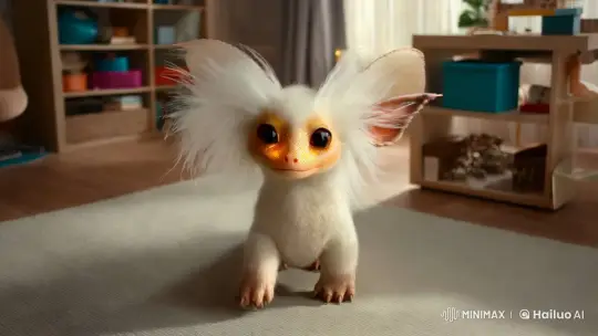Magical Baby Dragon in Enchanting Room Setting – AI Generated Video | Hailuo AI