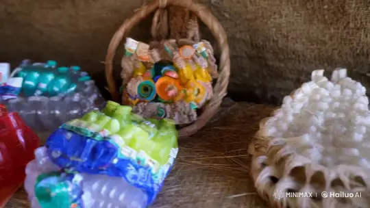 Creative Recycled Crafts: Earthy Elegance and Sustainable Artistry – AI Generated Video | Hailuo AI