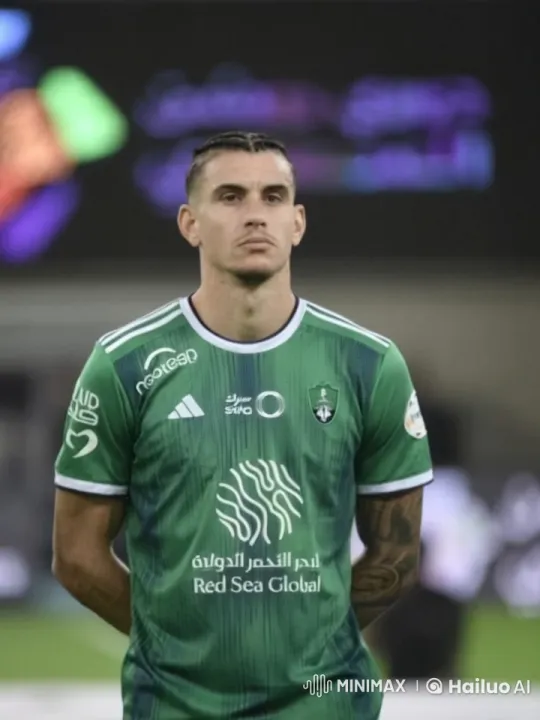 Soccer Player Reflects with a Cigarette in Colorful Setting – AI Generated Video | Hailuo AI