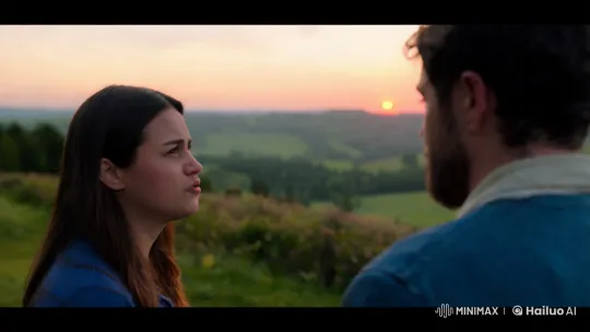 Intimate Quarrel in Serene Landscape – AI Generated Video | Hailuo AI