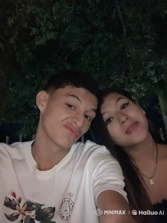Couple's Emotional Moment After Kiss in Night Selfie – AI Generated Video | Hailuo AI