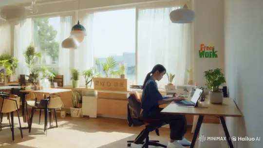 Exploring Diverse Workspaces and Balancing Professional and Personal Life – AI Generated Video | Hailuo AI