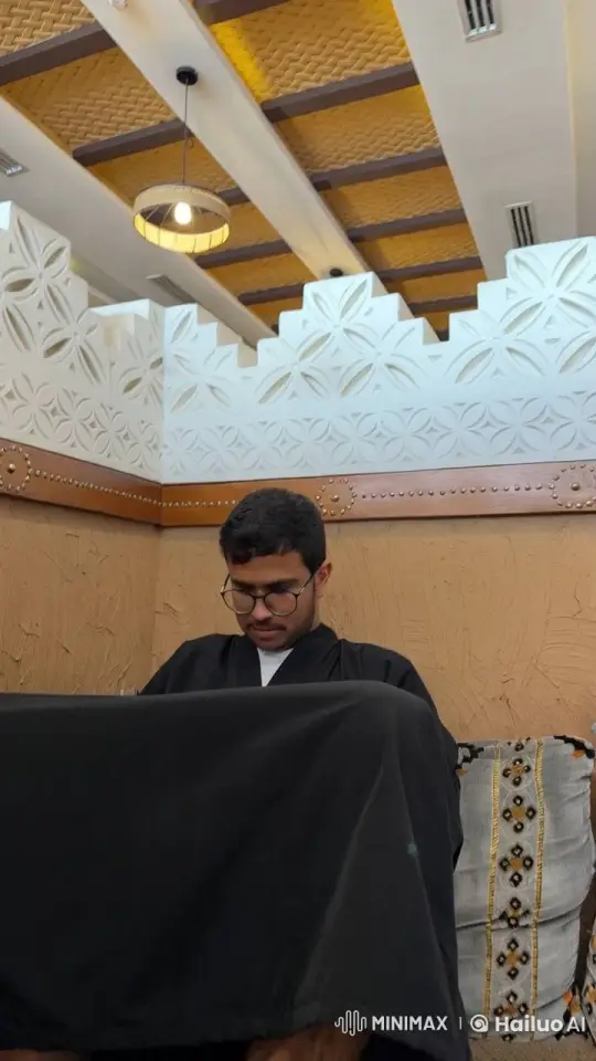 Man Smoking in Ornately Decorated Room – AI Generated Video | Hailuo AI
