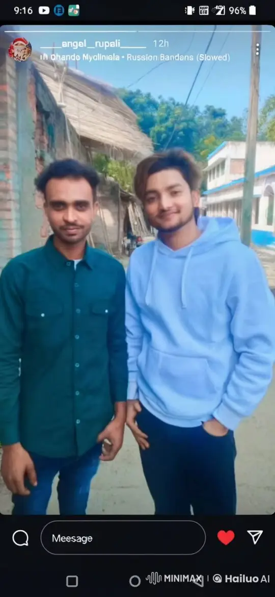 Romantic Moment Between Two Men in Rural Setting – AI Generated Video | Hailuo AI