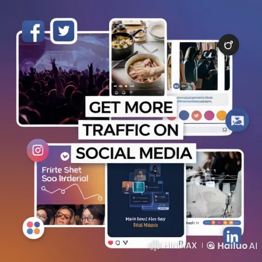 Boost Social Media Traffic with Dynamic Content – AI Generated Video | Hailuo AI