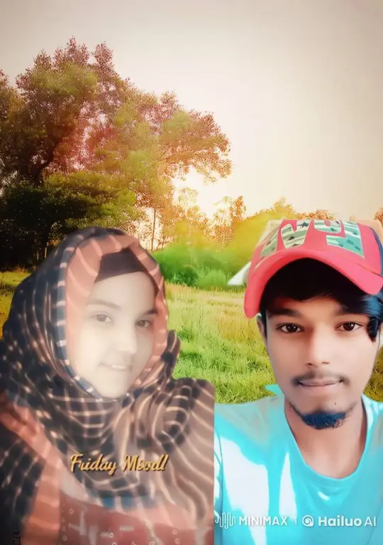 Romantic Kiss in a Peaceful Sunset Setting – AI Generated Video | Hailuo AI