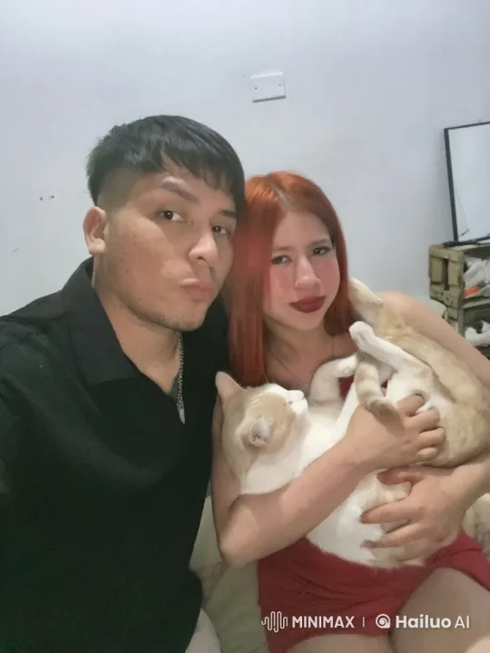 Woman Reacts Tearfully to Boyfriend's Cheek Kiss – AI Generated Video | Hailuo AI
