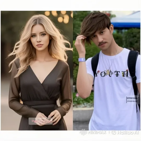 Couple Shares Intimate Moment in Live2D Animation – AI Generated Video | Hailuo AI