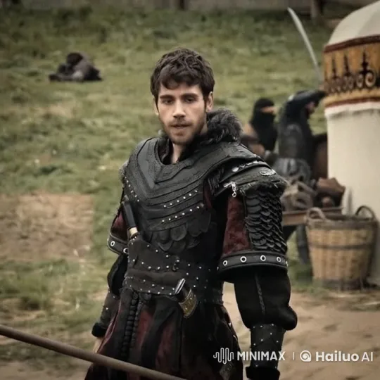 Medieval Warrior Contemplates with Cigarette – AI Generated Video | Hailuo AI
