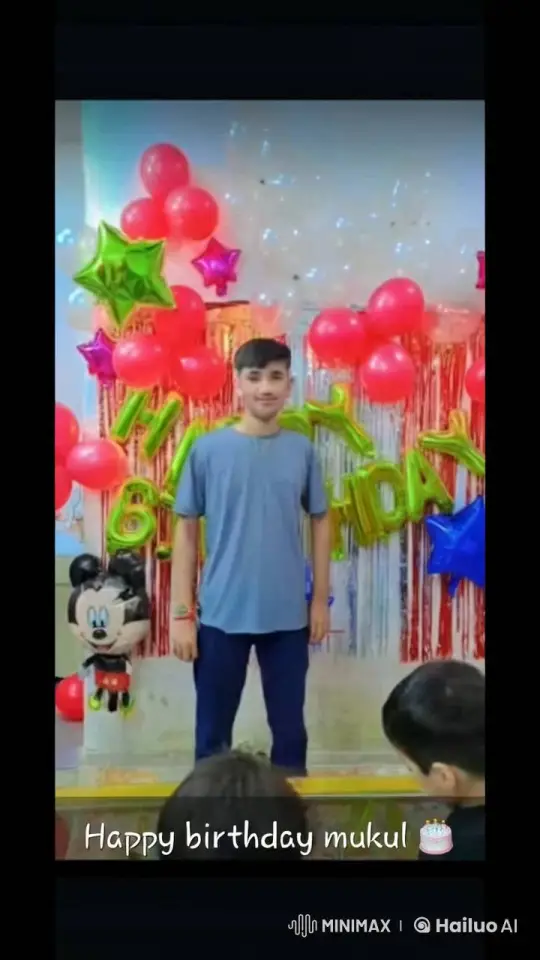 Boy's Birthday Party Interrupted by Nuclear Explosion – AI Generated Video | Hailuo AI