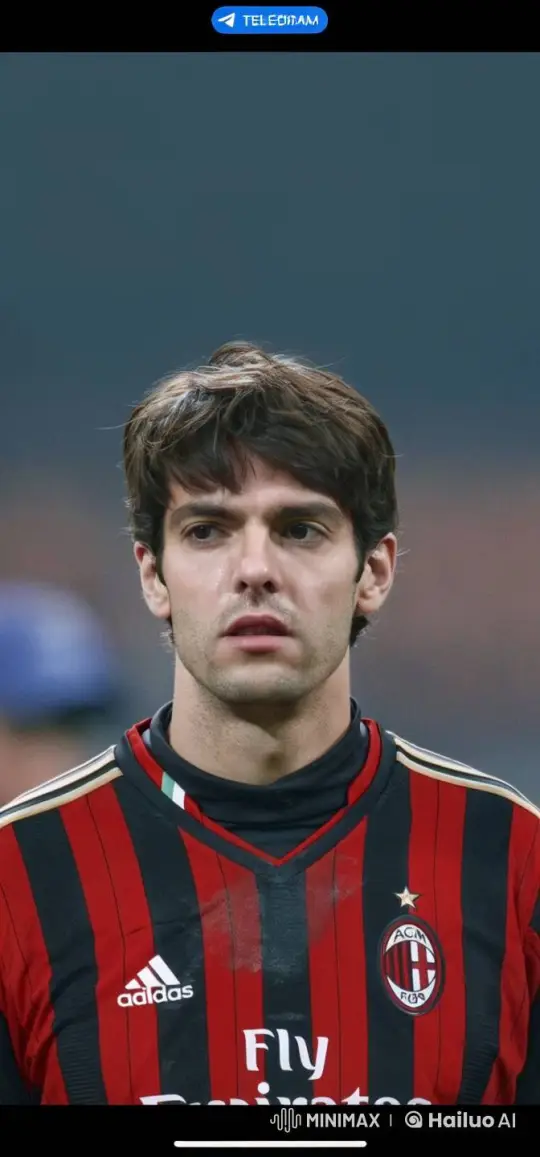 AC Milan Fan in Contemplative, Smoky Portrait – AI Generated Video | Hailuo AI