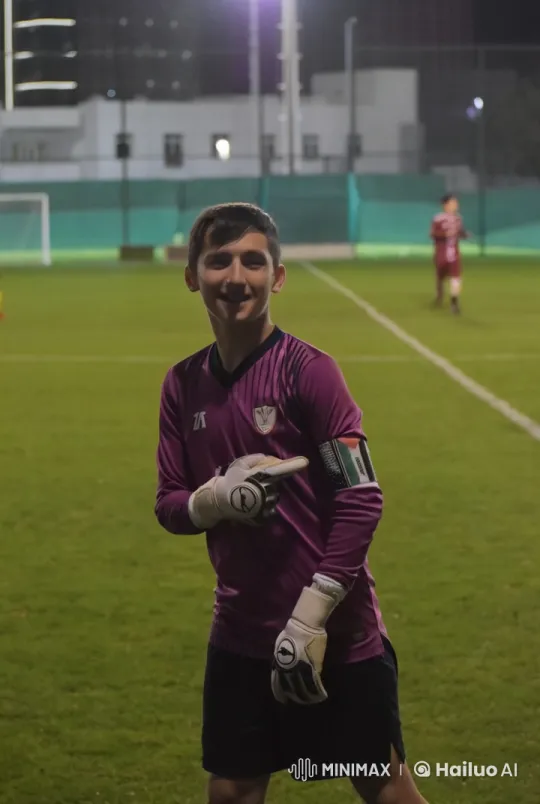 Young Soccer Captain Smokes on Night Field – AI Generated Video | Hailuo AI
