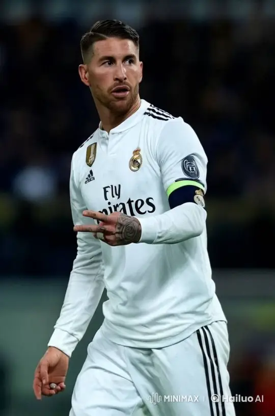 Real Madrid Captain Smoking on Stadium Field – AI Generated Video | Hailuo AI