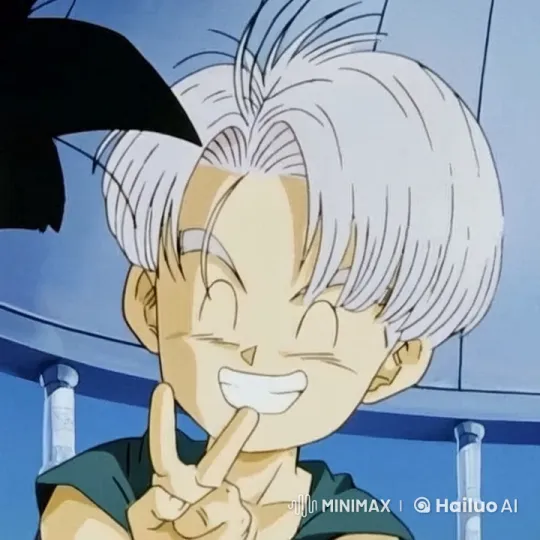 Cheerful White-Haired Character Meets Birzen – AI Generated Video | Hailuo AI
