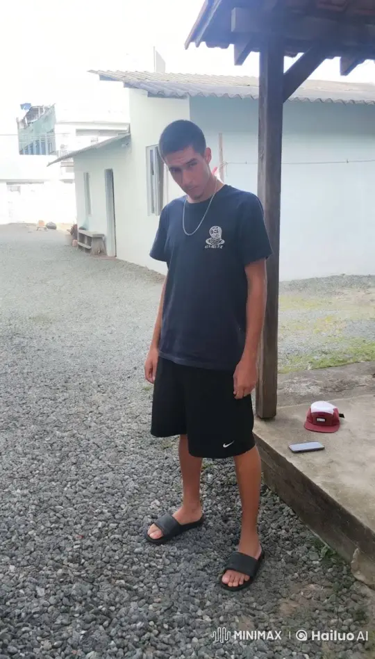 Young Man Smokes and Drinks Beer Outside – AI Generated Video | Hailuo AI