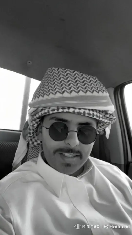 Man in Sunglasses Smokes in Car Interior – AI Generated Video | Hailuo AI