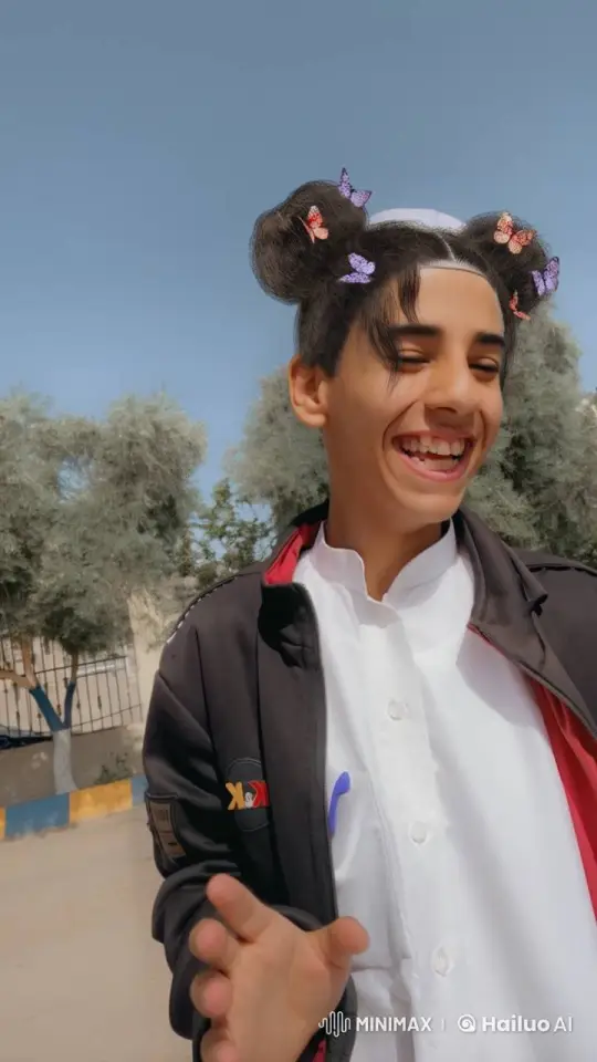 Animated Person Enjoys Smoking Outdoors with Joyful Expression – AI Generated Video | Hailuo AI