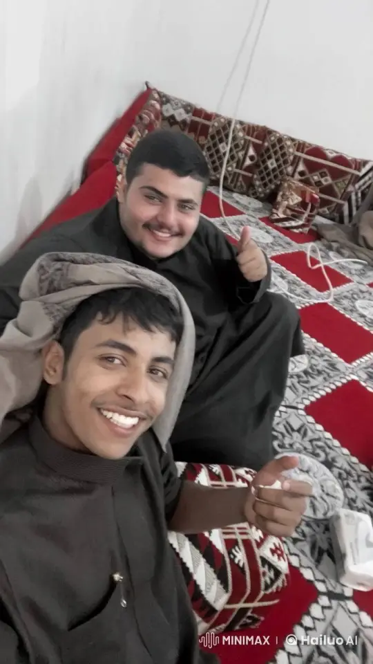 Young Men Share a Moment of Friendship and Relaxation – AI Generated Video | Hailuo AI
