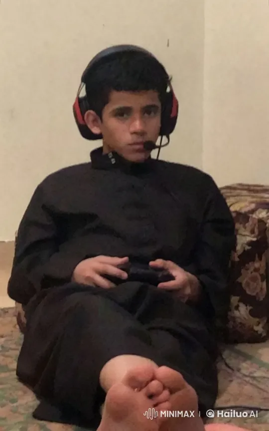 Young Gamer in Relaxing Setting with Smoking Breaks – AI Generated Video | Hailuo AI