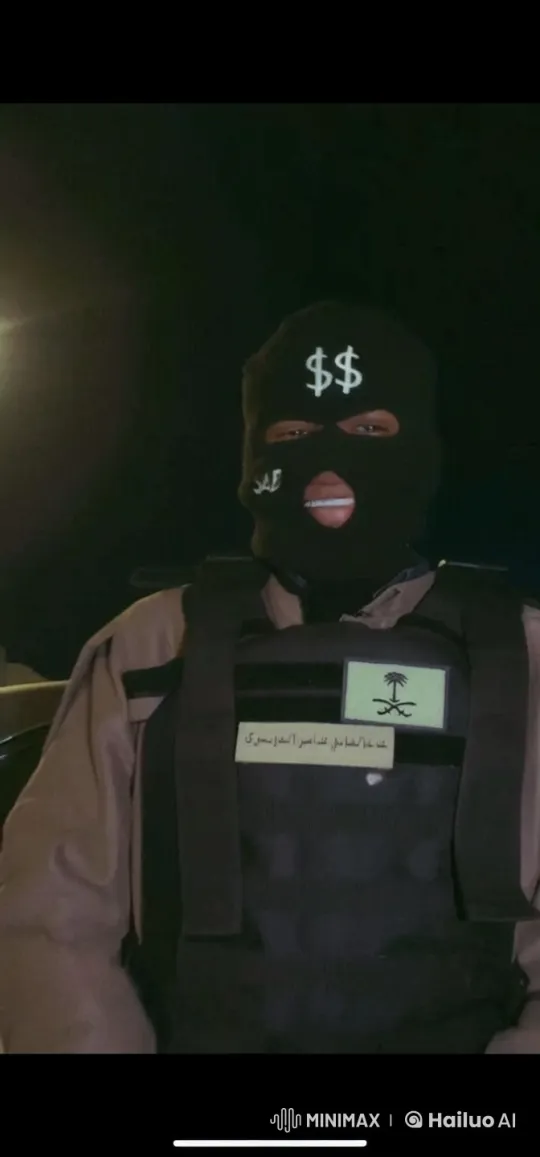 Tactical Figure Smokes in Dimly Lit Night Scene – AI Generated Video | Hailuo AI